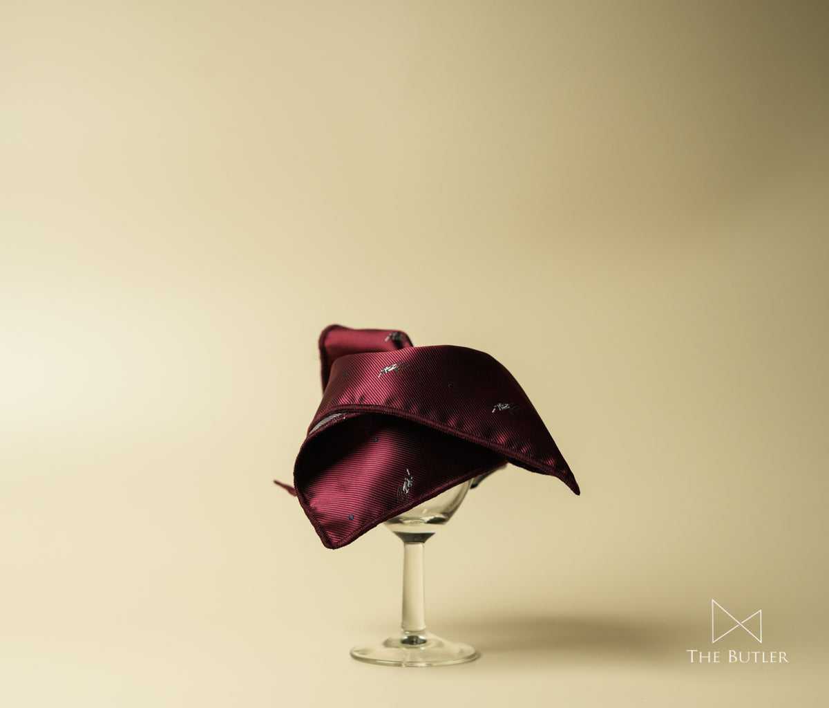 Polo Wine - Pocket Square