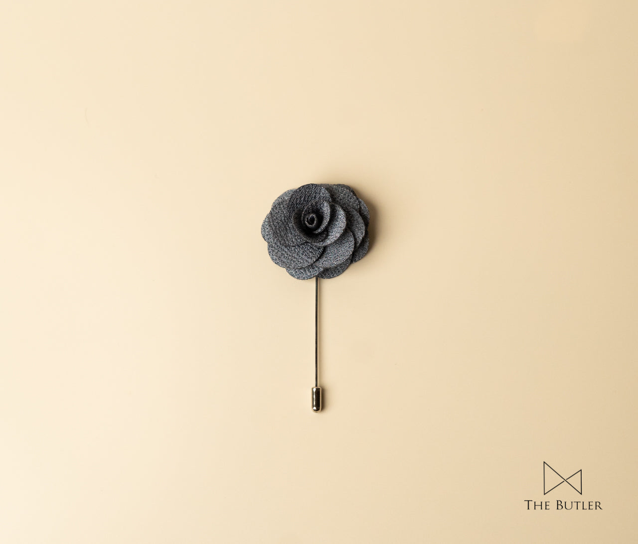 Metal flower lapel on sale pin