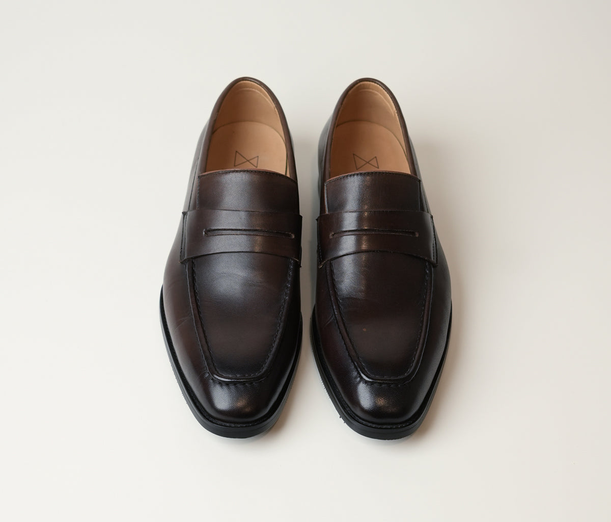 Tuscan is a sleek brown formal casual loafer made from full-grain leather, combining Italian style with versatility, available at The Butler Sri Lanka.